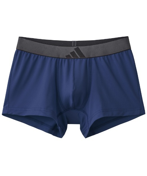 adidas（アディダス）の「adidas/アディダス ボクサーパンツ 吸汗速乾（ボクサーパンツ・メンズ・ブラック/ダークブルー・MEDIUM/LARGE）」の2枚目の写真