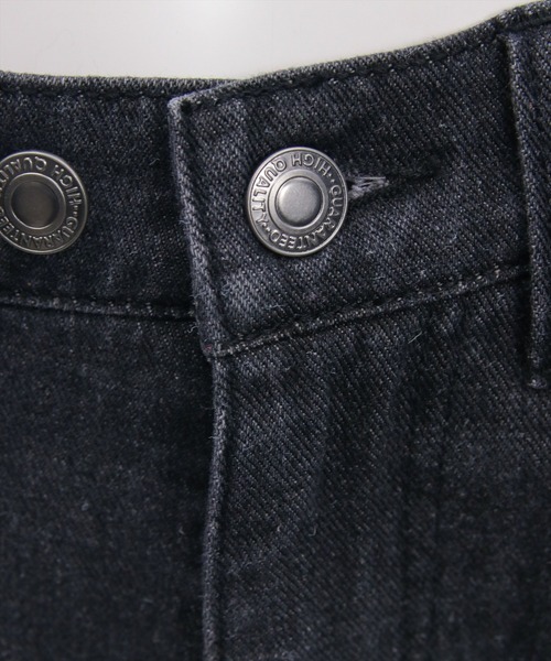 clear（クリア）の「【低身長対応／サイズ展開あり】サイドフリンジワイドデニムパンツ[カジュアル 着回し抜群 大人]（デニムパンツ・レディース・ブラック/ブルー・M/S/PS）」の13枚目の写真