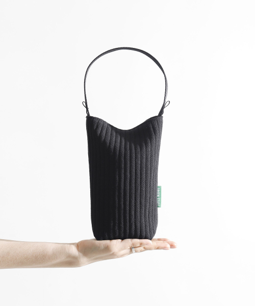 GREEN STUFF(グリーンスタッフ)の「STUM mini bag 48 - corduroy canvas black(メッセンジャーバッグ・レディース・その他・FREE)」の6枚目の写真
