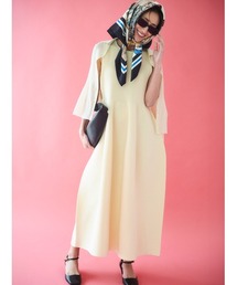 Mila Owen | アンサンブルノースリホールガーメントワンピース(ワンピース)