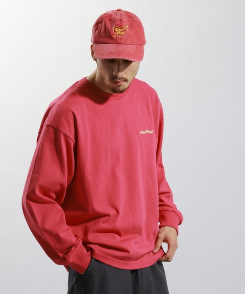 Free&Easy(フリーアンドイージー)の「【Free&Easy(フリーアンドイージー)】別注 刺繍ロゴCAP(キャップ・メンズ・レッド/ブルー/チャコール・FREE)」の8枚目の写真