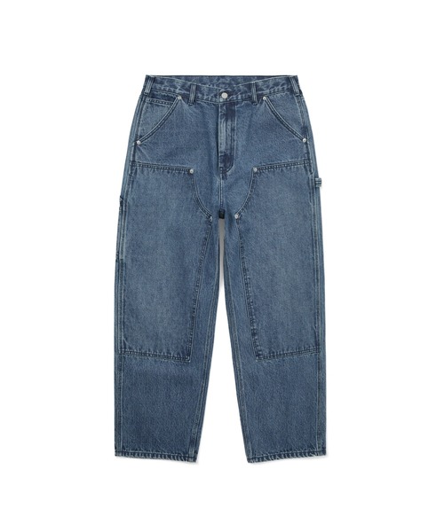 thisisneverthat（ディスイズネバーザット）の「Denim Double Knee Pant（デニムパンツ・メンズ・ブルー/ブラック/マルチ/グレー系その他・L/M/S/XL）」の3枚目の写真