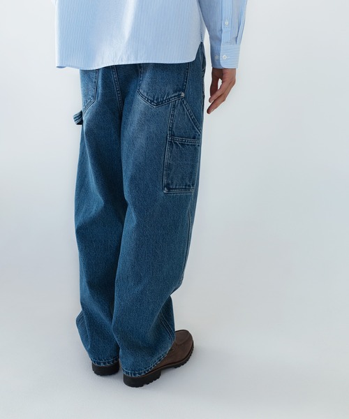 thisisneverthat（ディスイズネバーザット）の「Denim Double Knee Pant（デニムパンツ・メンズ・ブルー/ブラック/マルチ/グレー系その他・L/M/S/XL）」の16枚目の写真