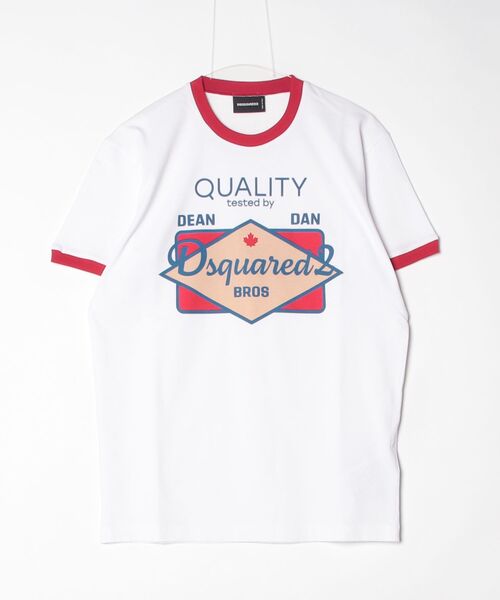DSQUARED2(ディースクエアード)の「D2 Daywear New Cool Fit T-Shirt/0261(Tシャツ/カットソー・メンズ・ホワイト・M/S/L)」の1枚目の写真