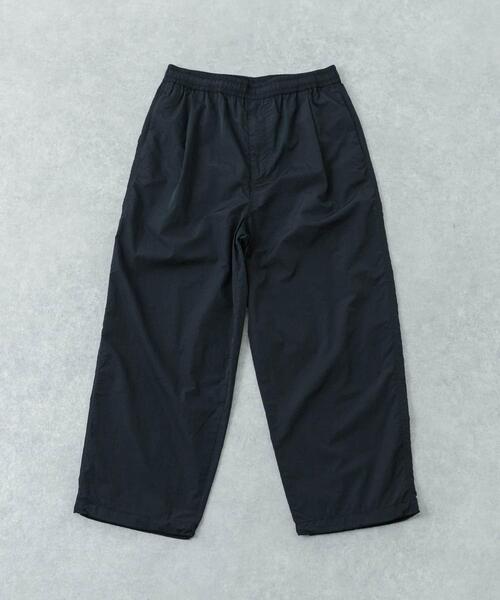URBAN RESEARCH（アーバンリサーチ）の「NYLON WIDE EASY PANTS（その他パンツ・メンズ・ブラック/グレー系その他・LARGE/MEDIUM）」の2枚目の写真