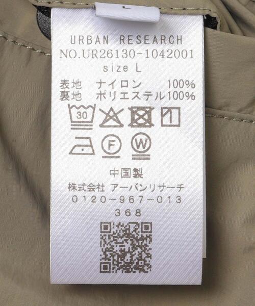 URBAN RESEARCH（アーバンリサーチ）の「NYLON WIDE EASY PANTS（その他パンツ・メンズ・ブラック/グレー系その他・LARGE/MEDIUM）」の13枚目の写真