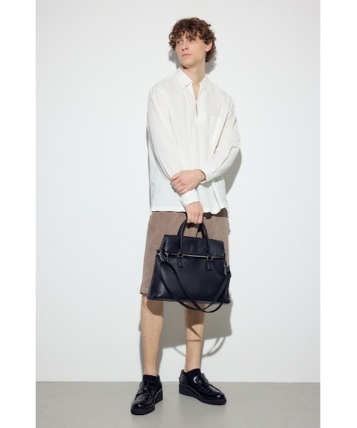 AZUL by moussy(アズールバイマウジー)の「合皮ショルダーバッグ(ショルダーバッグ・メンズ・ブラック・FREE)」の3枚目の写真