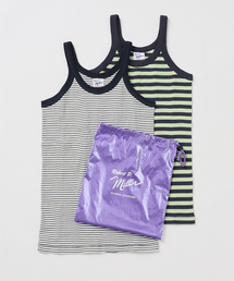 Edith A．Miller（エディスエーミラー）の「別注【MILLER/ミラー】 for JSリブタンクトップ ２枚セット（タンクトップ）」