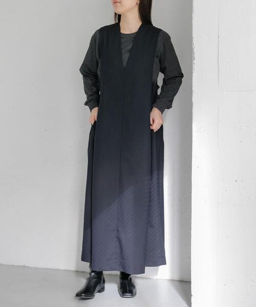 FORK&SPOON(フォークアンドスプーン)の「FORK&SPOON CAVEボーダーロングスリーブTシャツ(Tシャツ/カットソー・レディース・ホワイト系その他/ブラック系その他/グレー系その他・1)」の19枚目の写真