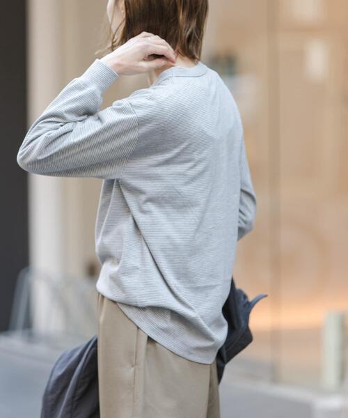 FORK&SPOON(フォークアンドスプーン)の「FORK&SPOON CAVEボーダーロングスリーブTシャツ(Tシャツ/カットソー・レディース・ホワイト系その他/ブラック系その他/グレー系その他・1)」の22枚目の写真