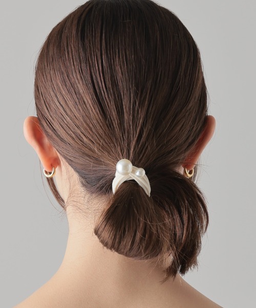 2パール ヘアゴム