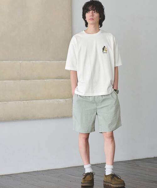 green label relaxing(グリーンレーベルリラクシング)の「WONDER CLOTH ショーツ ショートパンツ -ストレッチ・接触冷感・吸水速乾-(その他パンツ・メンズ・モカ/ダークグレー/ロイヤルブルー/ブラック/ライトグレー・M/S/XL/L)」の12枚目の写真