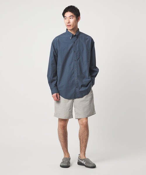 green label relaxing(グリーンレーベルリラクシング)の「WONDER CLOTH ショーツ ショートパンツ -ストレッチ・接触冷感・吸水速乾-(その他パンツ・メンズ・モカ/ダークグレー/ロイヤルブルー/ブラック/ライトグレー・M/S/XL/L)」の17枚目の写真
