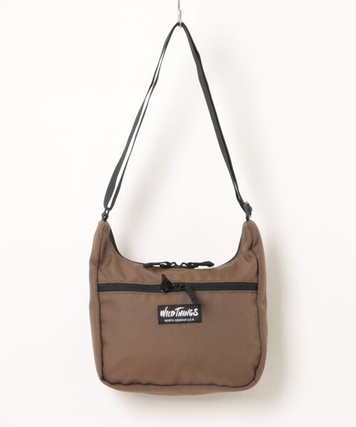 WILD THINGS（ワイルドシングス）の「【WILD THINGS】ROUND SHOULDER BAG ラウンドショルダーバッグ コーデュラ 軽量（ショルダーバッグ・メンズ・ネイビー/ブラック/カーキ・ONE SIZE）」の3枚目の写真