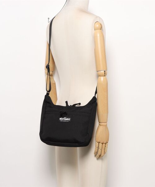 WILD THINGS（ワイルドシングス）の「【WILD THINGS】ROUND SHOULDER BAG ラウンドショルダーバッグ コーデュラ 軽量（ショルダーバッグ・メンズ・ネイビー/ブラック/カーキ・ONE SIZE）」の8枚目の写真
