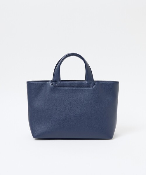 ABAHOUSE les essentiels（アバハウスレエッセンシャル アバハウス エッセンシャル）の「【ABAHOUSE　les essentiels】定番ミニトートバッグ / スプリットレザー/シュリンク/クラッチバッグ付き（トートバッグ・メンズ・ネイビー/ブラック/グレー・フリー）」の18枚目の写真