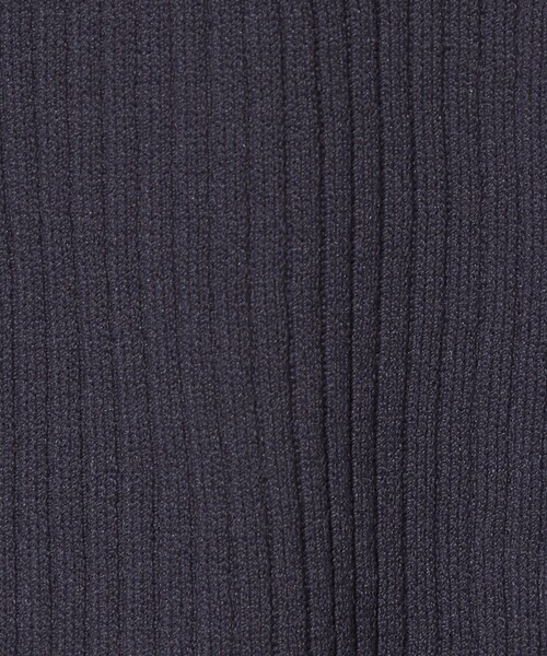 green label relaxing（グリーンレーベルリラクシング）の「【WEB限定】＜at ease＞ソデサキ バイカラー 5分袖 プルオーバー ニット（ニット/セーター・レディース・ブラック/ライトピンク/ホワイト/ベージュ/ネイビー・FREE）」の9枚目の写真