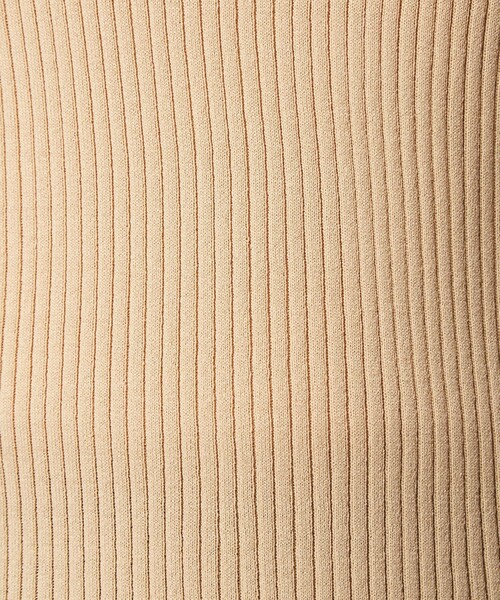 green label relaxing（グリーンレーベルリラクシング）の「【WEB限定】＜at ease＞ソデサキ バイカラー 5分袖 プルオーバー ニット（ニット/セーター・レディース・ブラック/ライトピンク/ホワイト/ベージュ/ネイビー・FREE）」の20枚目の写真