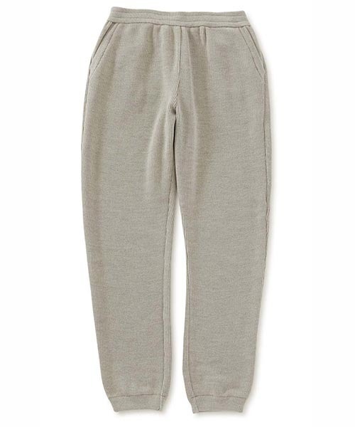 BLUE BLUE(ブルーブルー)の「コットンウール メランジニットパンツ(その他パンツ・メンズ・グレー・M/L/S)」の1枚目の写真