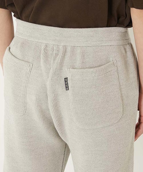 BLUE BLUE(ブルーブルー)の「コットンウール メランジニットパンツ(その他パンツ・メンズ・グレー・M/L/S)」の6枚目の写真