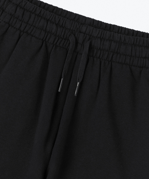 MUSINSA STANDARD KIDS（ムシンサスタンダードキッズ）の「ワイドスウェットパンツ[ブラック]（スウェットパンツ・レディース・その他・110/120/130/140/150/160/100）」の4枚目の写真