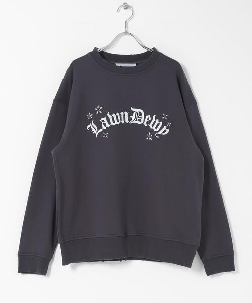 KBF（ケイビーエフ）の「ルーズスタッズスウェット（スウェット・レディース・チャコールグレー/オートミール/ダークブラウン・ONE）」の20枚目の写真