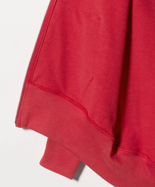 AMERICANA(アメリカーナ)の「【別注】<Americana>スウェット ジップ パーカー(パーカー・レディース・レッド/グレー系・FREE)」の4枚目の写真