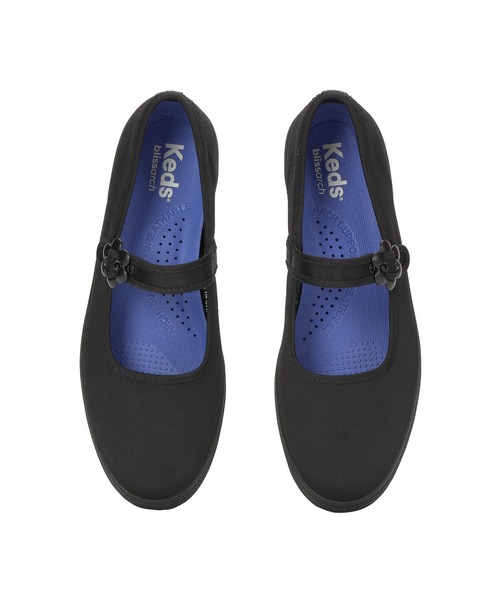 Keds(ケッズ)の「Keds ケッズ メイジー メリー ジェーン グログラン ブラック(スニーカー・レディース・ブラック・23.5cm/24.5cm/22.5cm/23.0cm/24.0cm/25.0cm)」の4枚目の写真