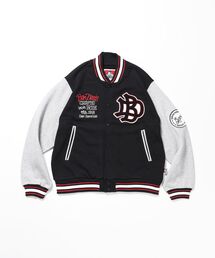 BEN DAVIS（ベンデイビス）の「【BEN DAVIS（ベンデイビス）】SWEAT STADIUM JACKET / スラックス ジャケット 刺繍 ワンポイント 裏毛 ワッペン（スウェット）」