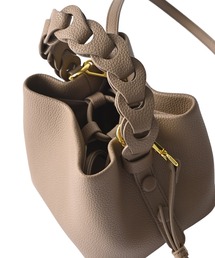 STYLE DELI（スタイルデリ）の「【DELI by】グレイスフォルム リアルレザーミニバケットバッグ（ショルダーバッグ）」