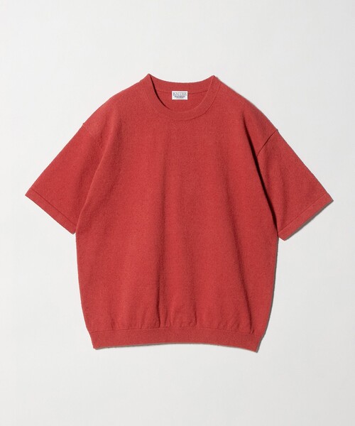 BEAUTY&YOUTH UNITED ARROWS(ビューティーアンドユースユナイテッドアローズ)の「KNITEE クリンプコットン クルーネック ニット Tシャツ ウォッシャブル(ニット/セーター・メンズ・ブラック/ナチュラル/ダークオレンジ・M/L/XL/S)」の20枚目の写真