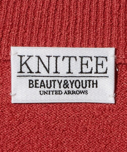 BEAUTY&YOUTH UNITED ARROWS（ビューティーアンドユースユナイテッドアローズ）の「KNITEE クリンプコットン クルーネック ニット Tシャツ ウォッシャブル（ニット/セーター・メンズ・ブラック/ナチュラル/ダークオレンジ・M/L/XL/S）」の15枚目の写真