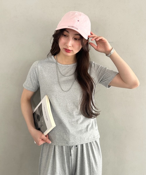 MYMOOD.(マイムード)の「無地半袖×ロングパンツ ルームウェア 2点セット 単品使い可能◎(セットアップ・レディース・ブラック/グレー・FREE)」の20枚目の写真