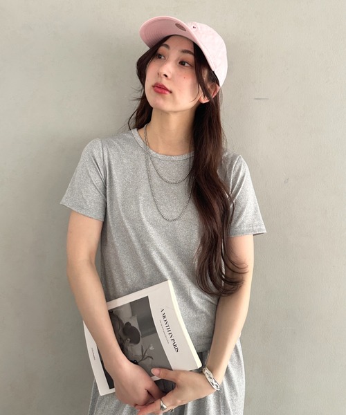 MYMOOD.(マイムード)の「無地半袖×ロングパンツ ルームウェア 2点セット 単品使い可能◎(セットアップ・レディース・ブラック/グレー・FREE)」の21枚目の写真