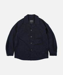 RELAXED COVERALL JACKET _ DARK NAVY