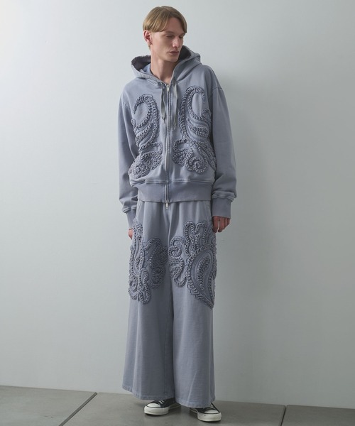 TAAKK（ターク）の「【TAAKK/ターク】Zip Hoodie（パーカー・メンズ・ブラック/ブルー・3/2）」の7枚目の写真
