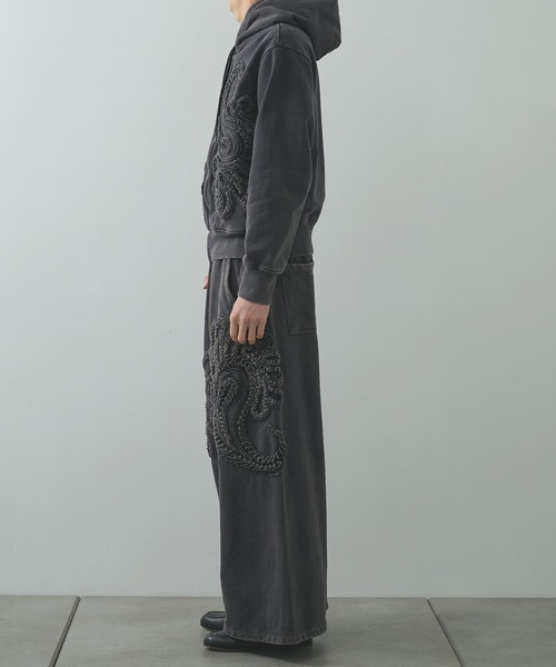 TAAKK（ターク）の「【TAAKK/ターク】Zip Hoodie（パーカー・メンズ・ブラック/ブルー・3/2）」の14枚目の写真