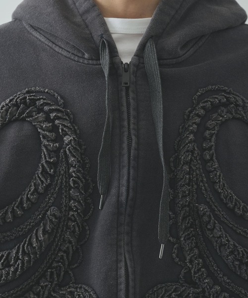 TAAKK（ターク）の「【TAAKK/ターク】Zip Hoodie（パーカー・メンズ・ブラック/ブルー・3/2）」の16枚目の写真