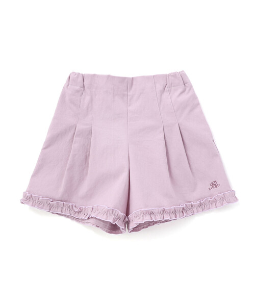BeBe(ベベ)の「ストレッチワッシャー裾フリルショートパンツ(その他パンツ・キッズ・ピンク/ブルー・130cm/110cm/120cm/150cm/140cm)」の8枚目の写真