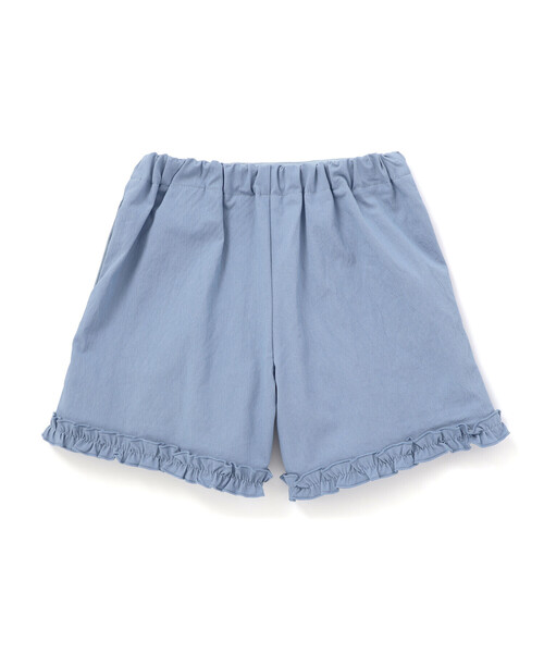 BeBe(ベベ)の「ストレッチワッシャー裾フリルショートパンツ(その他パンツ・キッズ・ピンク/ブルー・130cm/110cm/120cm/150cm/140cm)」の11枚目の写真