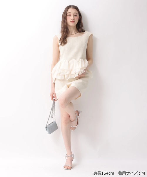 Rirandture（リランドチュール）の「ビジュートリムショートパンツ（その他パンツ・レディース・ライトイエロー・2/1/0）」の2枚目の写真