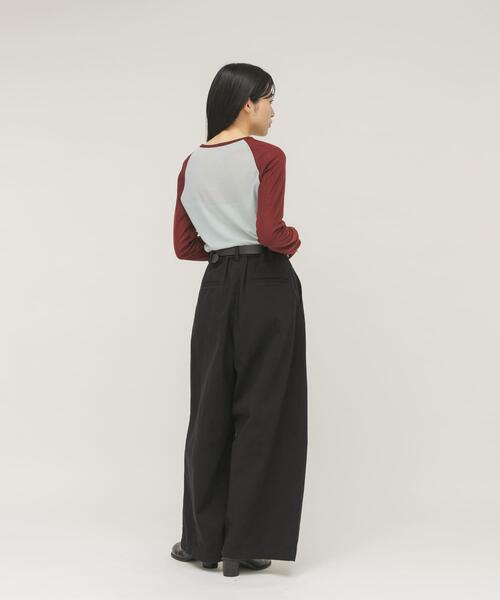 KBF（ケイビーエフ）の「シアーラグランTEE（Tシャツ/カットソー・レディース・ベージュ系その他/ブルー系その他・ONE）」の17枚目の写真