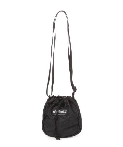LOWRYS FARM(ローリーズファーム)の「【LFM(U)】WILD THINGS/ライトオープンポーチ 598823(ショルダーバッグ・メンズ・ブラウン系その他/ブラック・FREE)」の2枚目の写真