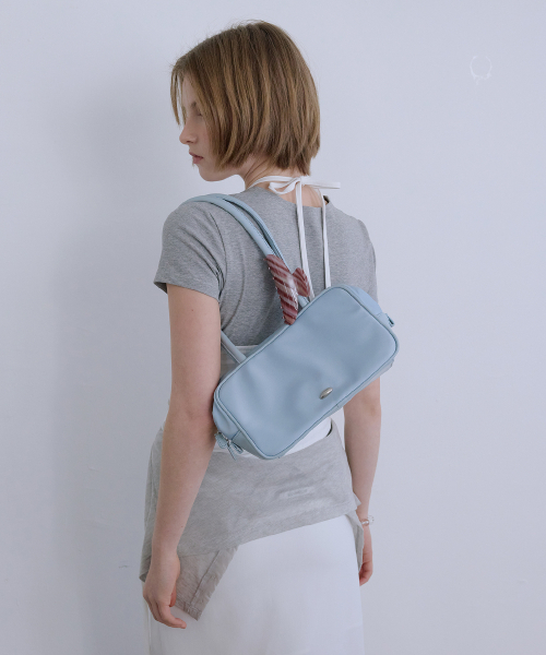 AFTERHOURS（アフターアワーズ）の「SQUARE TOTE BAG (SKY BLUE)（トートバッグ・レディース・その他・FREE）」の5枚目の写真