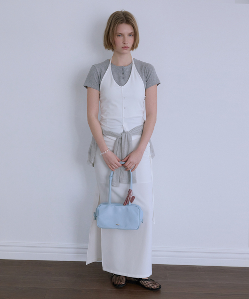 AFTERHOURS（アフターアワーズ）の「SQUARE TOTE BAG (SKY BLUE)（トートバッグ・レディース・その他・FREE）」の2枚目の写真