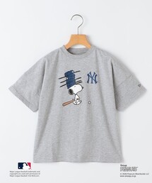 SHIPS（シップス）の「SHIPS KIDS:130～170cm / PEANUTS×MLB プリント Tシャツ（Tシャツ/カットソー）」