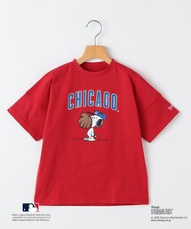 SHIPS（シップス）の「SHIPS KIDS:130～170cm / PEANUTS×MLB プリント Tシャツ（Tシャツ/カットソー）」