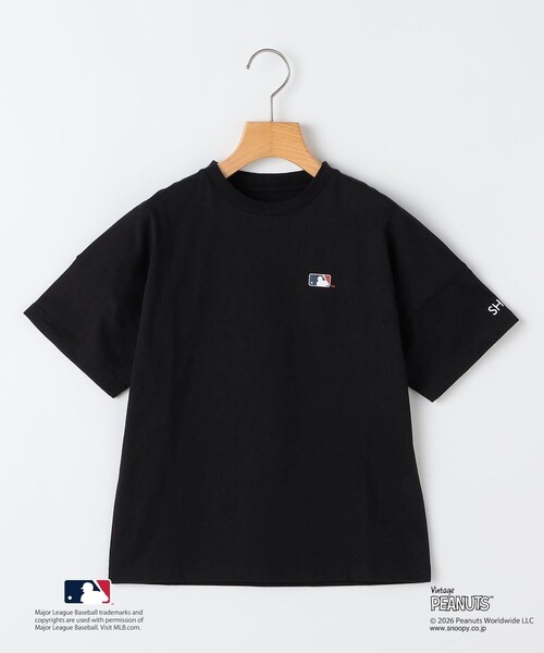 SHIPS(シップス)の「SHIPS KIDS:130~170cm / PEANUTS×MLB プリント Tシャツ(Tシャツ/カットソー・キッズ・ブラック/グレー/レッド/ホワイト・LARGE/XX-LARGE/X-LARGE)」の2枚目の写真