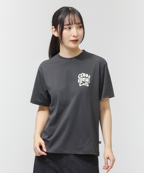 CONVERSE（コンバース）の「【別注】コンバース  AP EM FIREWORKS TEE L 半袖Tシャツ 限定コラボ（Tシャツ/カットソー・レディース・オフホワイト/ダークグレー・S/M/L）」の2枚目の写真