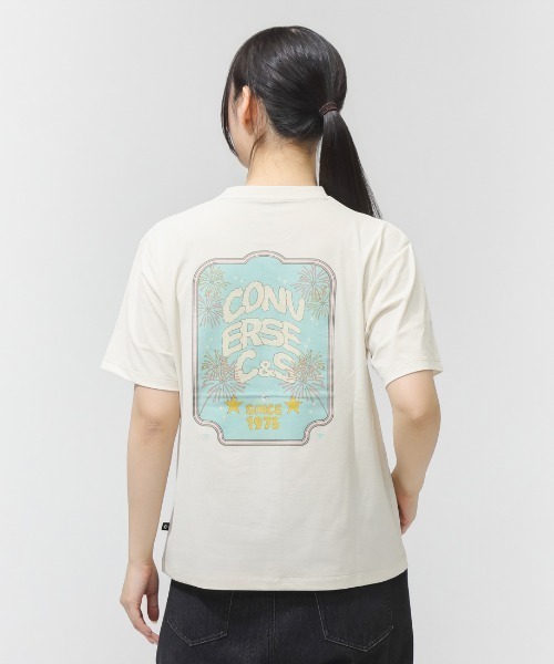 CONVERSE（コンバース）の「【別注】コンバース  AP EM FIREWORKS TEE L 半袖Tシャツ 限定コラボ（Tシャツ/カットソー・レディース・オフホワイト/ダークグレー・S/M/L）」の5枚目の写真
